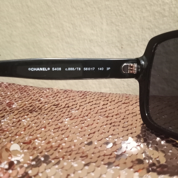 Chanel Women\'s Black Chanel Ch5408 56mm Polarized main image 6